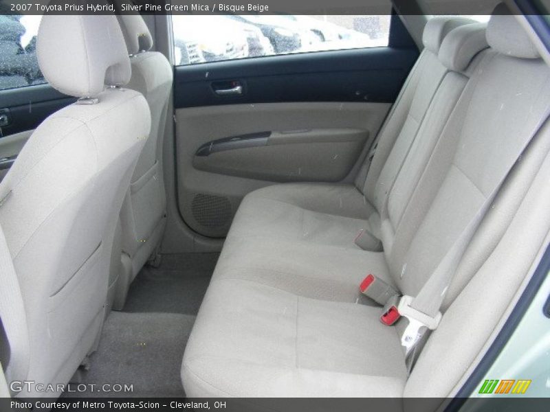Silver Pine Green Mica / Bisque Beige 2007 Toyota Prius Hybrid