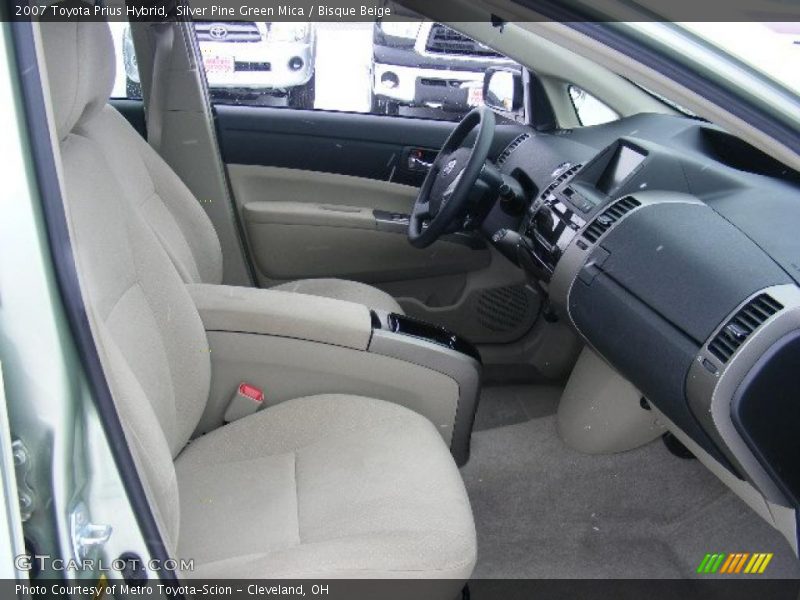 Silver Pine Green Mica / Bisque Beige 2007 Toyota Prius Hybrid