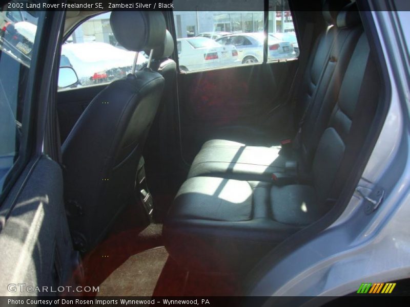 Zambezi Silver / Black 2002 Land Rover Freelander SE