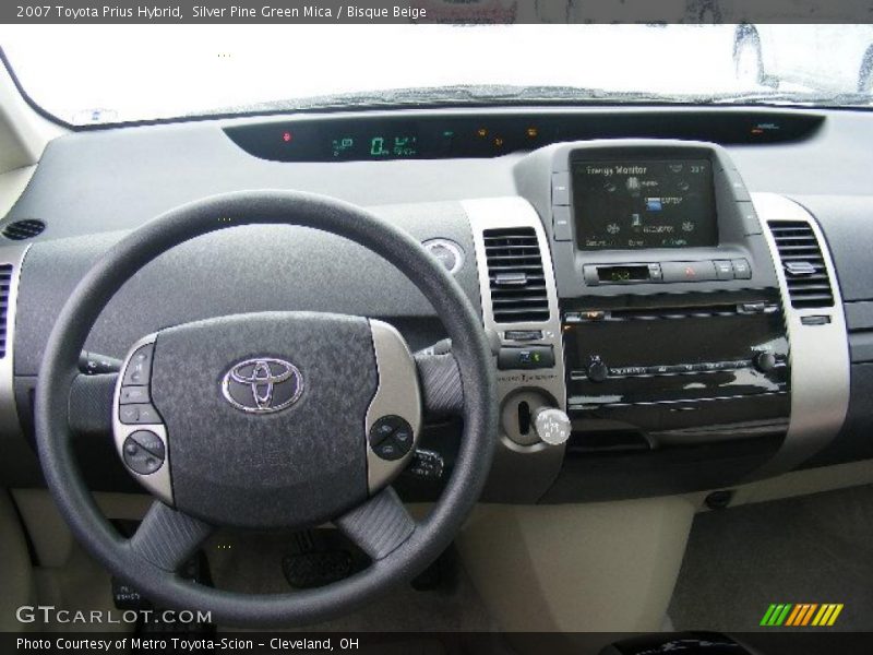 Silver Pine Green Mica / Bisque Beige 2007 Toyota Prius Hybrid
