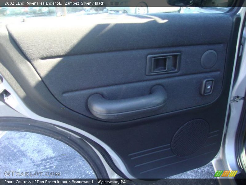 Zambezi Silver / Black 2002 Land Rover Freelander SE