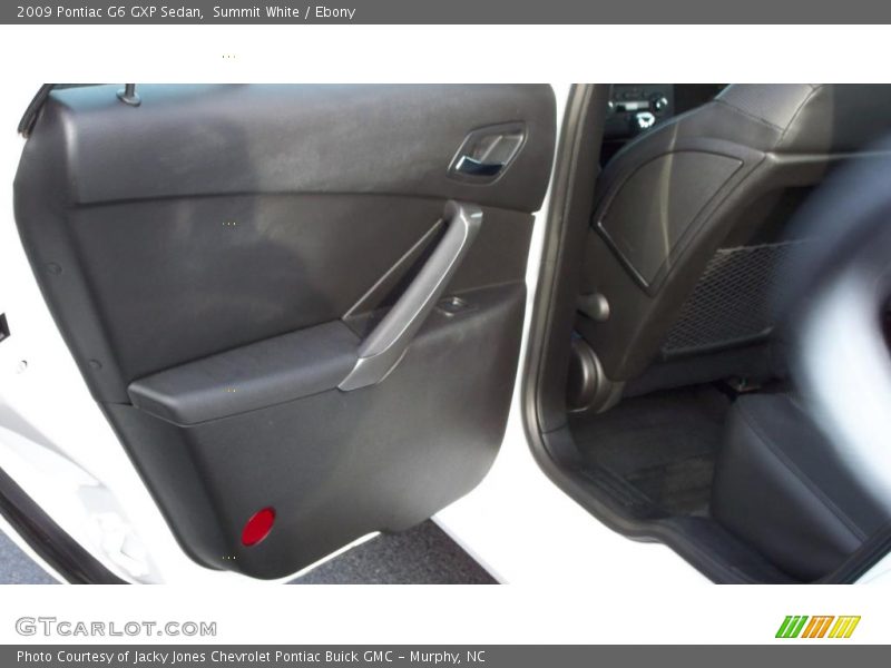 Summit White / Ebony 2009 Pontiac G6 GXP Sedan