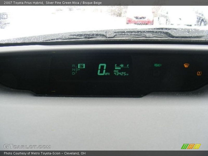Silver Pine Green Mica / Bisque Beige 2007 Toyota Prius Hybrid