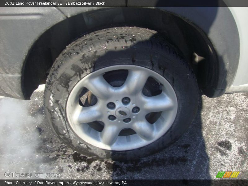 Zambezi Silver / Black 2002 Land Rover Freelander SE