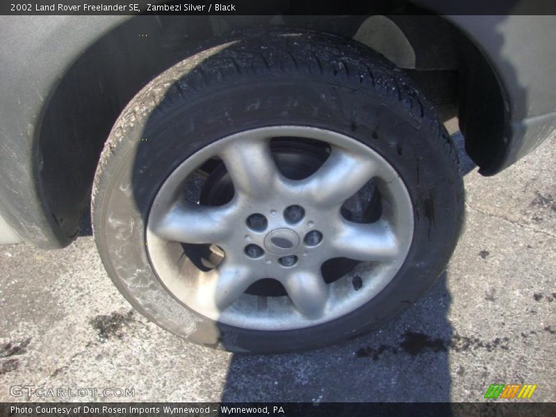 Zambezi Silver / Black 2002 Land Rover Freelander SE