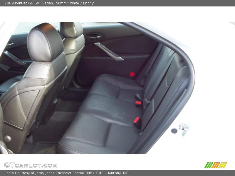 Summit White / Ebony 2009 Pontiac G6 GXP Sedan