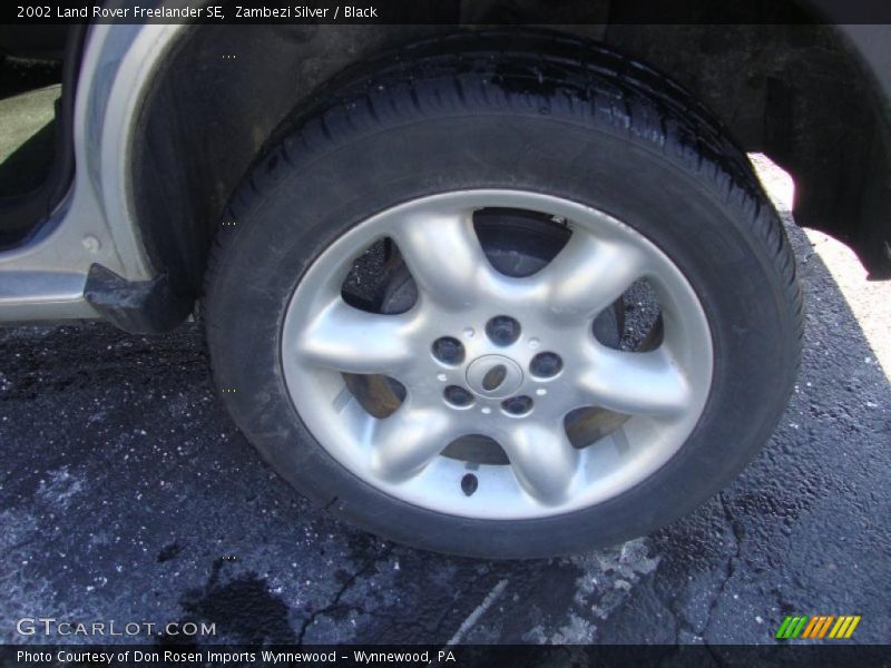 Zambezi Silver / Black 2002 Land Rover Freelander SE