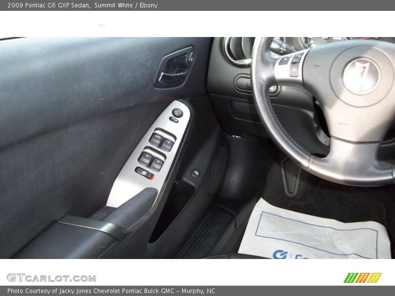 Summit White / Ebony 2009 Pontiac G6 GXP Sedan