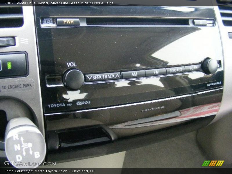 Silver Pine Green Mica / Bisque Beige 2007 Toyota Prius Hybrid