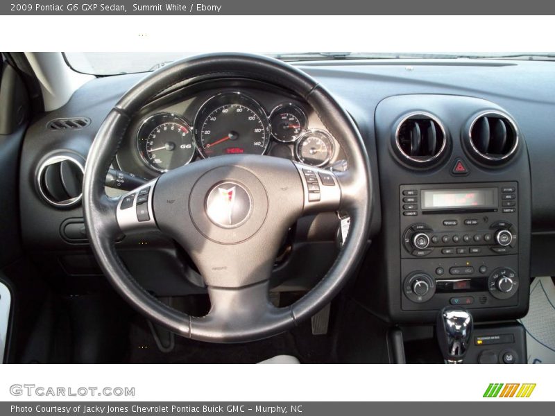 Summit White / Ebony 2009 Pontiac G6 GXP Sedan