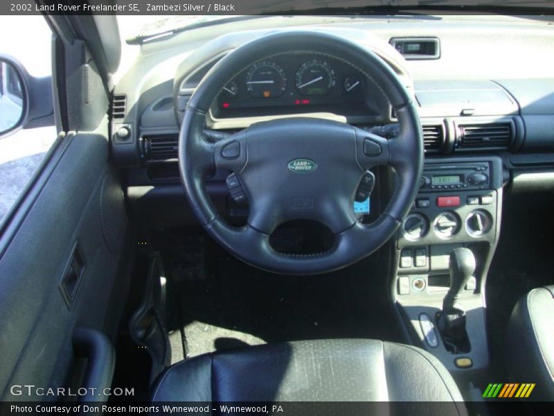 Zambezi Silver / Black 2002 Land Rover Freelander SE