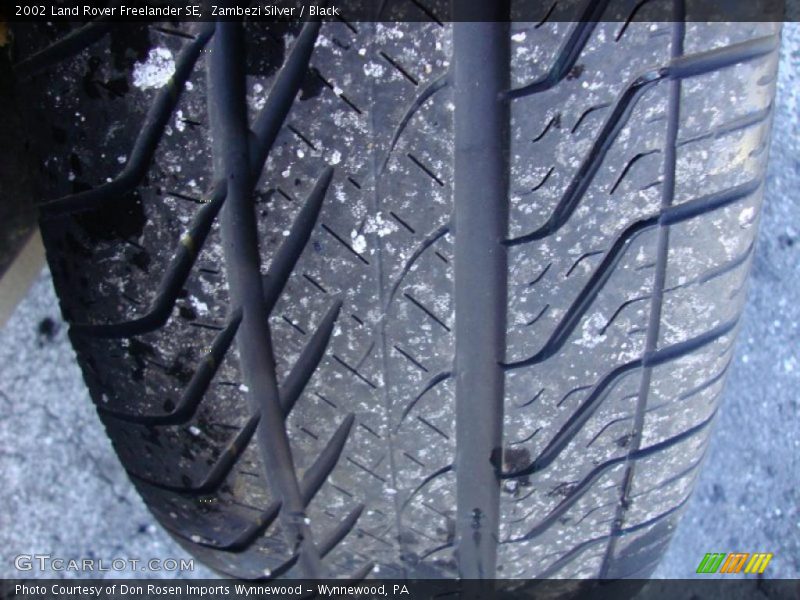 Zambezi Silver / Black 2002 Land Rover Freelander SE
