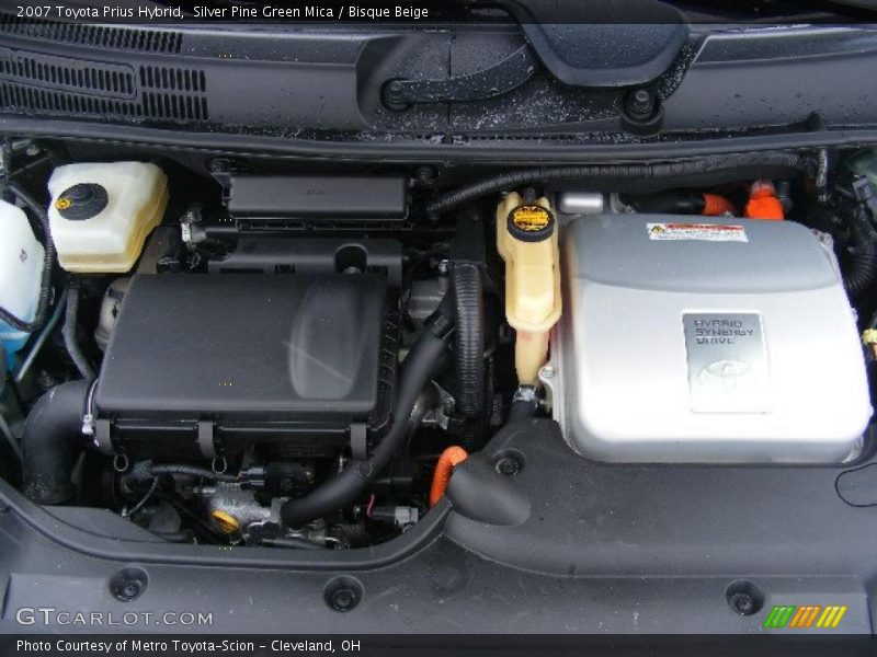 Silver Pine Green Mica / Bisque Beige 2007 Toyota Prius Hybrid