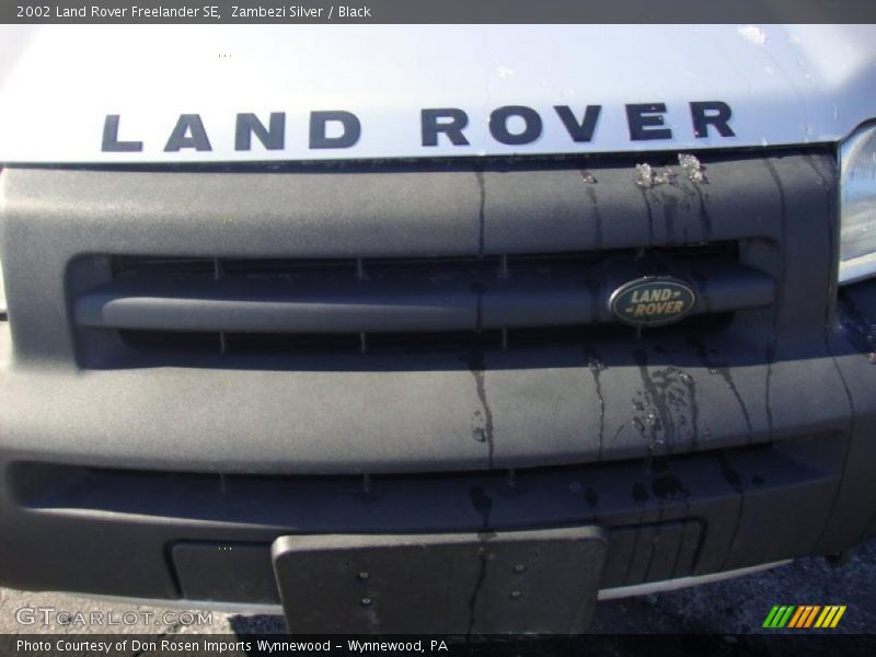 Zambezi Silver / Black 2002 Land Rover Freelander SE