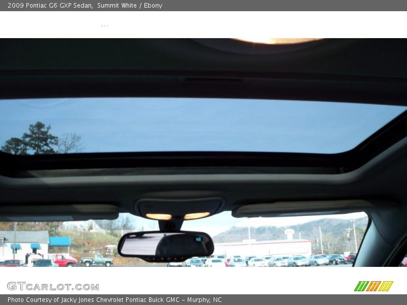 Summit White / Ebony 2009 Pontiac G6 GXP Sedan