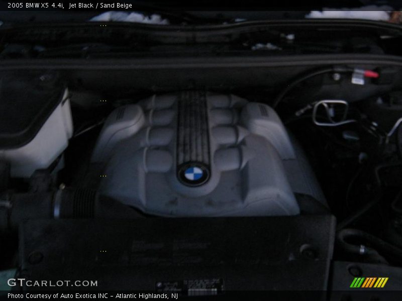 Jet Black / Sand Beige 2005 BMW X5 4.4i