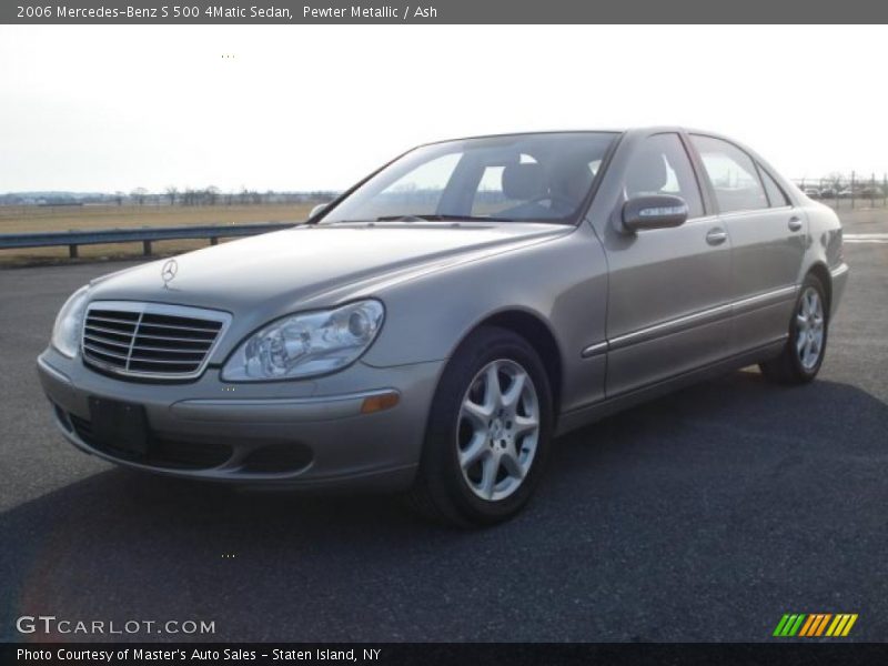 Pewter Metallic / Ash 2006 Mercedes-Benz S 500 4Matic Sedan
