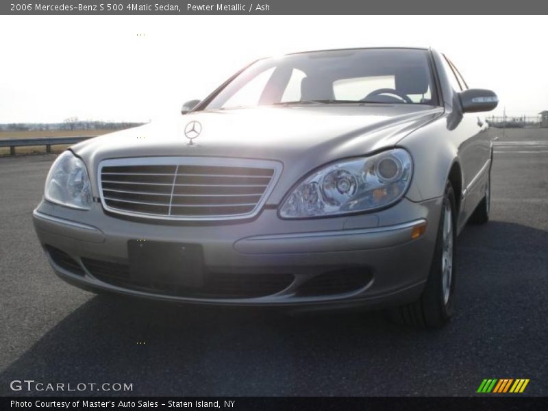 Pewter Metallic / Ash 2006 Mercedes-Benz S 500 4Matic Sedan