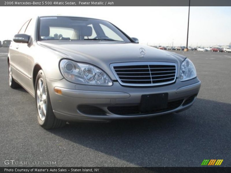 Pewter Metallic / Ash 2006 Mercedes-Benz S 500 4Matic Sedan
