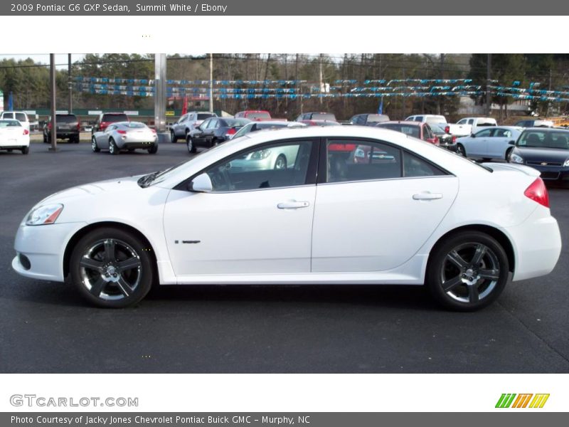 Summit White / Ebony 2009 Pontiac G6 GXP Sedan