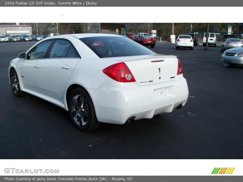 Summit White / Ebony 2009 Pontiac G6 GXP Sedan