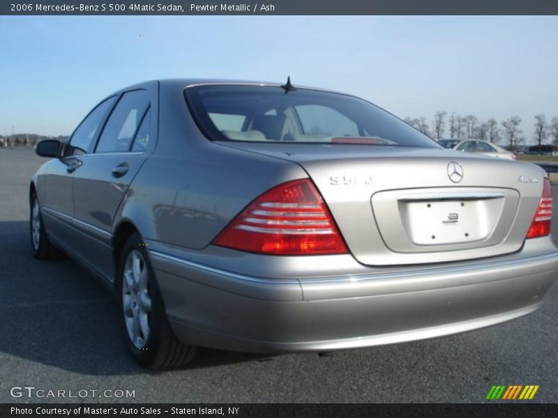 Pewter Metallic / Ash 2006 Mercedes-Benz S 500 4Matic Sedan