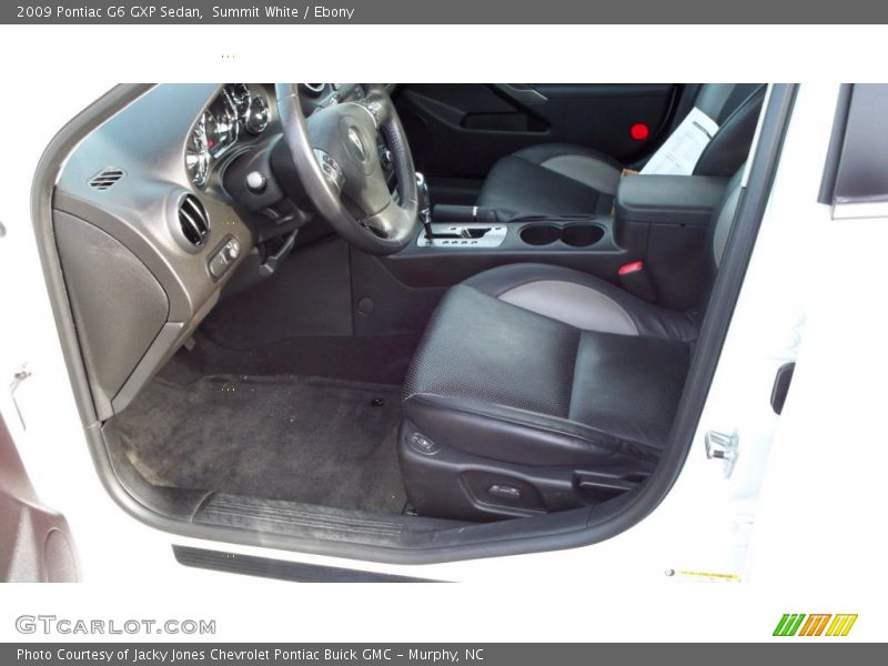 Summit White / Ebony 2009 Pontiac G6 GXP Sedan