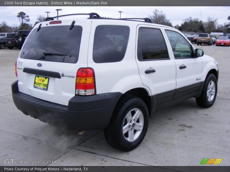 Oxford White / Medium/Dark Flint 2006 Ford Escape Hybrid