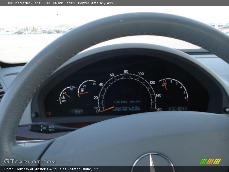 Pewter Metallic / Ash 2006 Mercedes-Benz S 500 4Matic Sedan