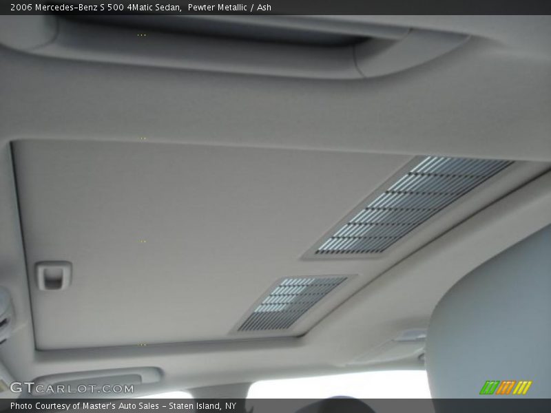 Pewter Metallic / Ash 2006 Mercedes-Benz S 500 4Matic Sedan