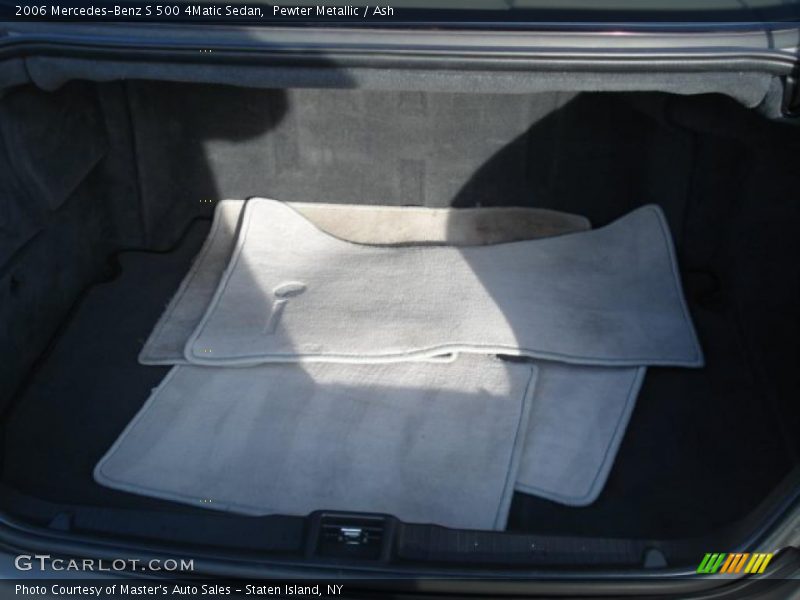 Pewter Metallic / Ash 2006 Mercedes-Benz S 500 4Matic Sedan