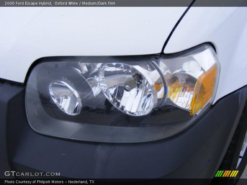 Oxford White / Medium/Dark Flint 2006 Ford Escape Hybrid