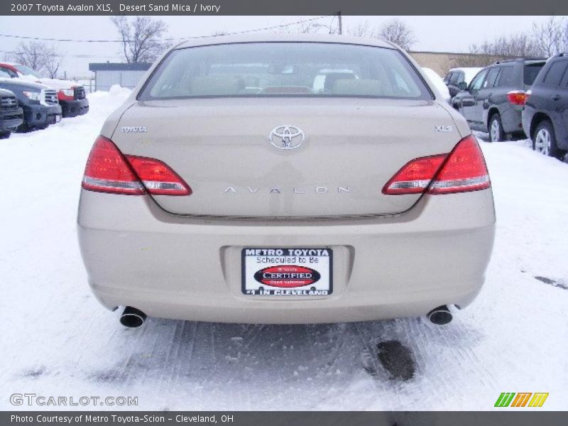 Desert Sand Mica / Ivory 2007 Toyota Avalon XLS