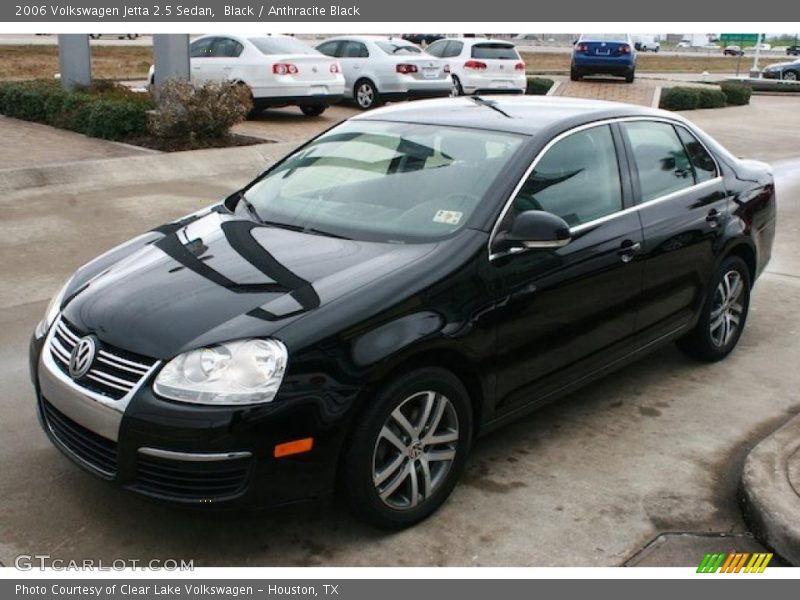 Black / Anthracite Black 2006 Volkswagen Jetta 2.5 Sedan
