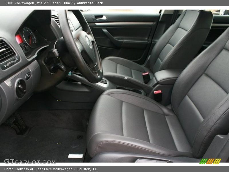 Black / Anthracite Black 2006 Volkswagen Jetta 2.5 Sedan
