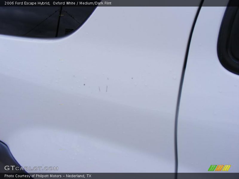 Oxford White / Medium/Dark Flint 2006 Ford Escape Hybrid