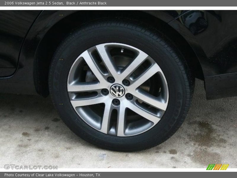 Black / Anthracite Black 2006 Volkswagen Jetta 2.5 Sedan