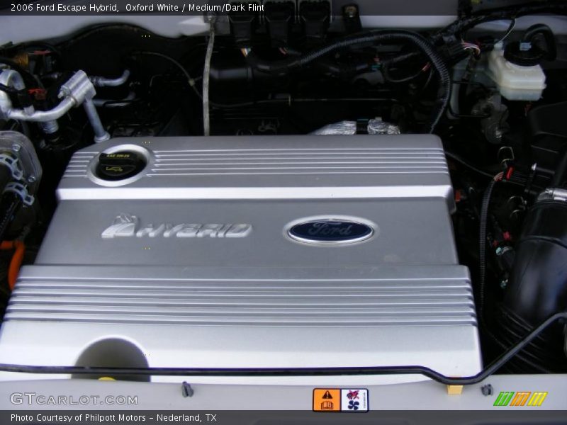 Oxford White / Medium/Dark Flint 2006 Ford Escape Hybrid