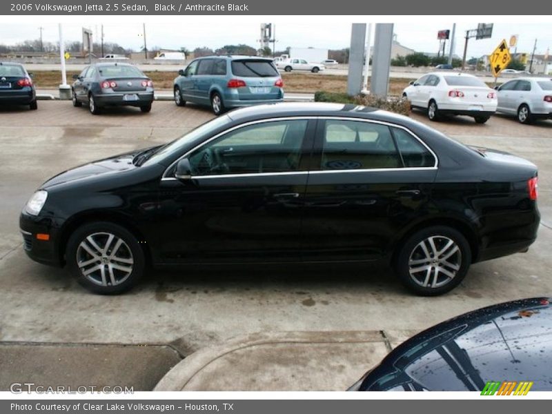 Black / Anthracite Black 2006 Volkswagen Jetta 2.5 Sedan
