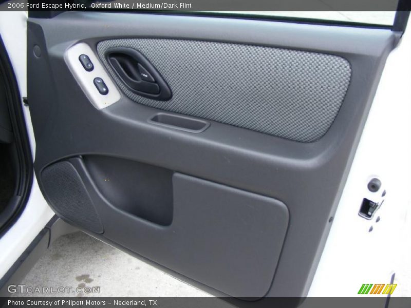 Oxford White / Medium/Dark Flint 2006 Ford Escape Hybrid