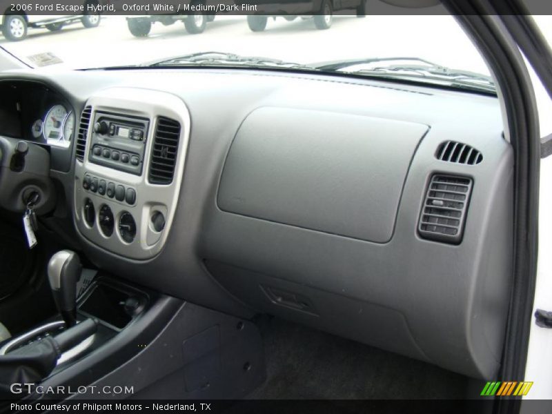 Oxford White / Medium/Dark Flint 2006 Ford Escape Hybrid