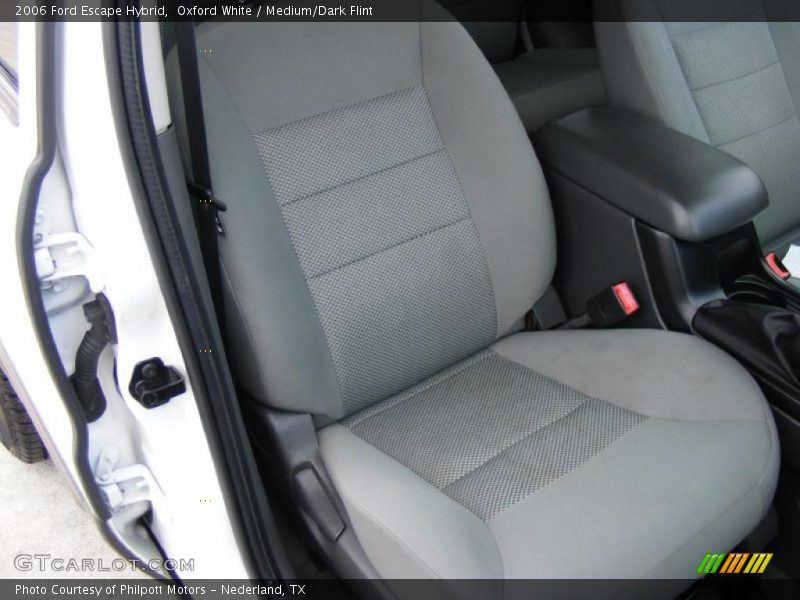 Oxford White / Medium/Dark Flint 2006 Ford Escape Hybrid