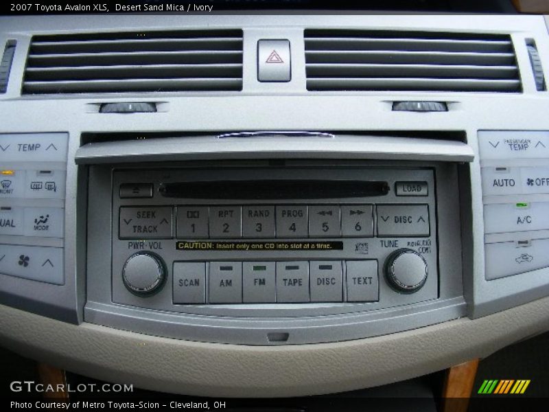 Desert Sand Mica / Ivory 2007 Toyota Avalon XLS