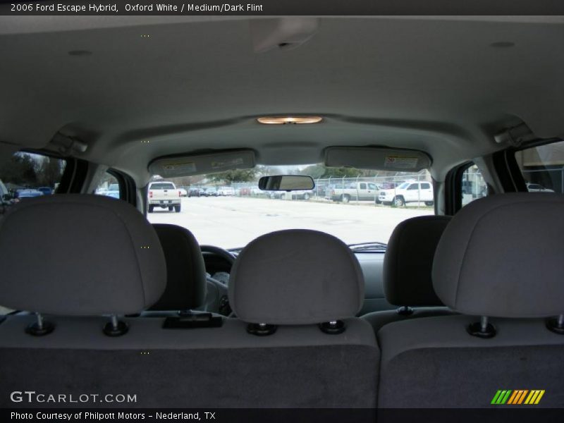 Oxford White / Medium/Dark Flint 2006 Ford Escape Hybrid