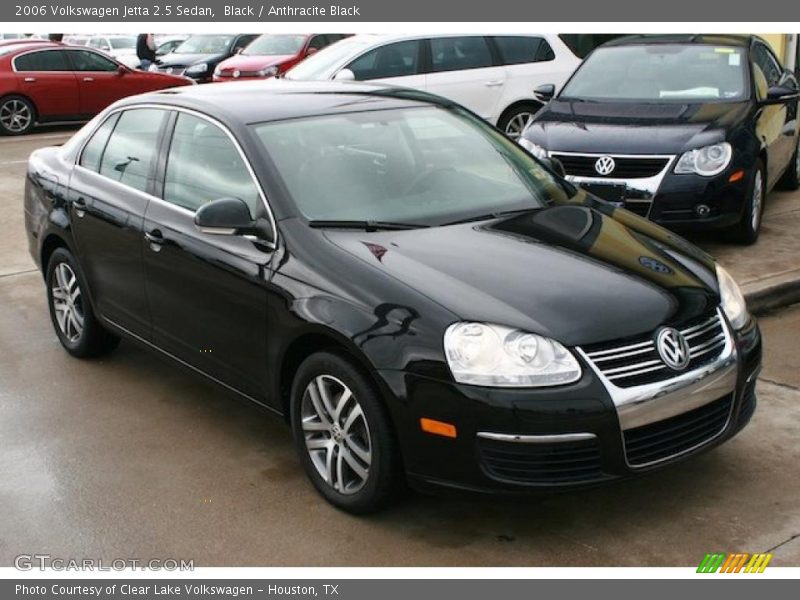 Black / Anthracite Black 2006 Volkswagen Jetta 2.5 Sedan