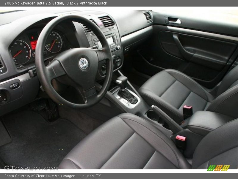 Black / Anthracite Black 2006 Volkswagen Jetta 2.5 Sedan