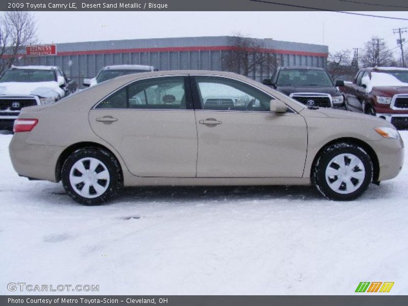 Desert Sand Metallic / Bisque 2009 Toyota Camry LE