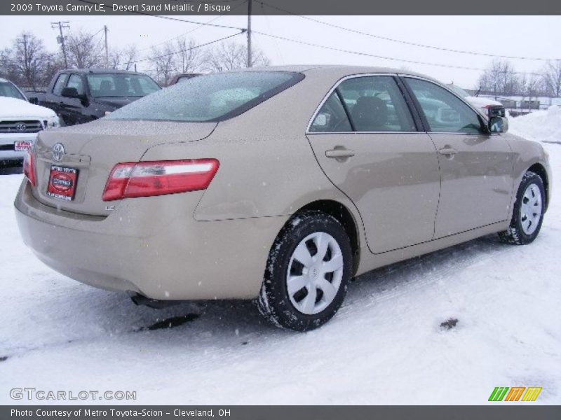 Desert Sand Metallic / Bisque 2009 Toyota Camry LE