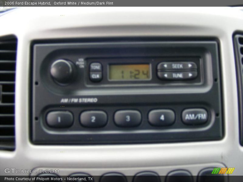 Oxford White / Medium/Dark Flint 2006 Ford Escape Hybrid
