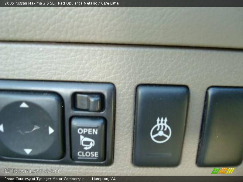Red Opulence Metallic / Cafe Latte 2005 Nissan Maxima 3.5 SE